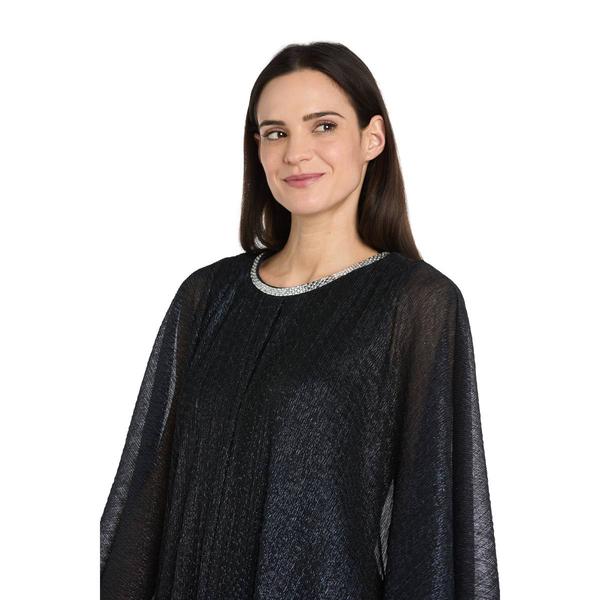 Womens R&M Richards 2pc. Crinkle Capelet and Pants Set