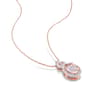 Gemstone Classics&#8482; 10kt. Rose Gold Morganite Pendant - image 3