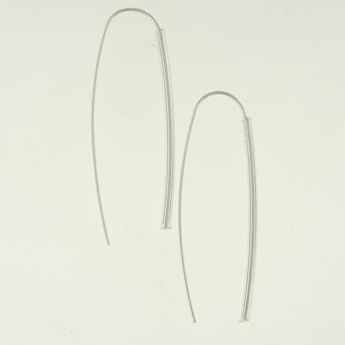 Sterling Silver Stilleto Earrings - image 