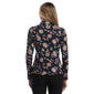 Womens Rafaella® Long Sleeve Floral Button Front Blouse - image 2