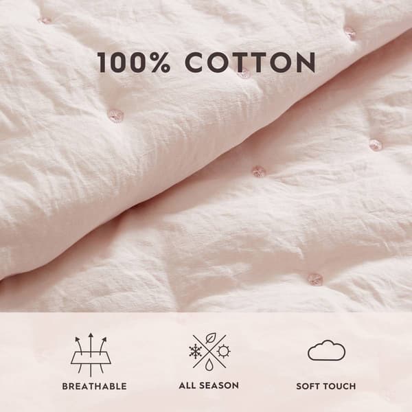 Laura Ashley Hailee Microfiber Reversible Quilt Set