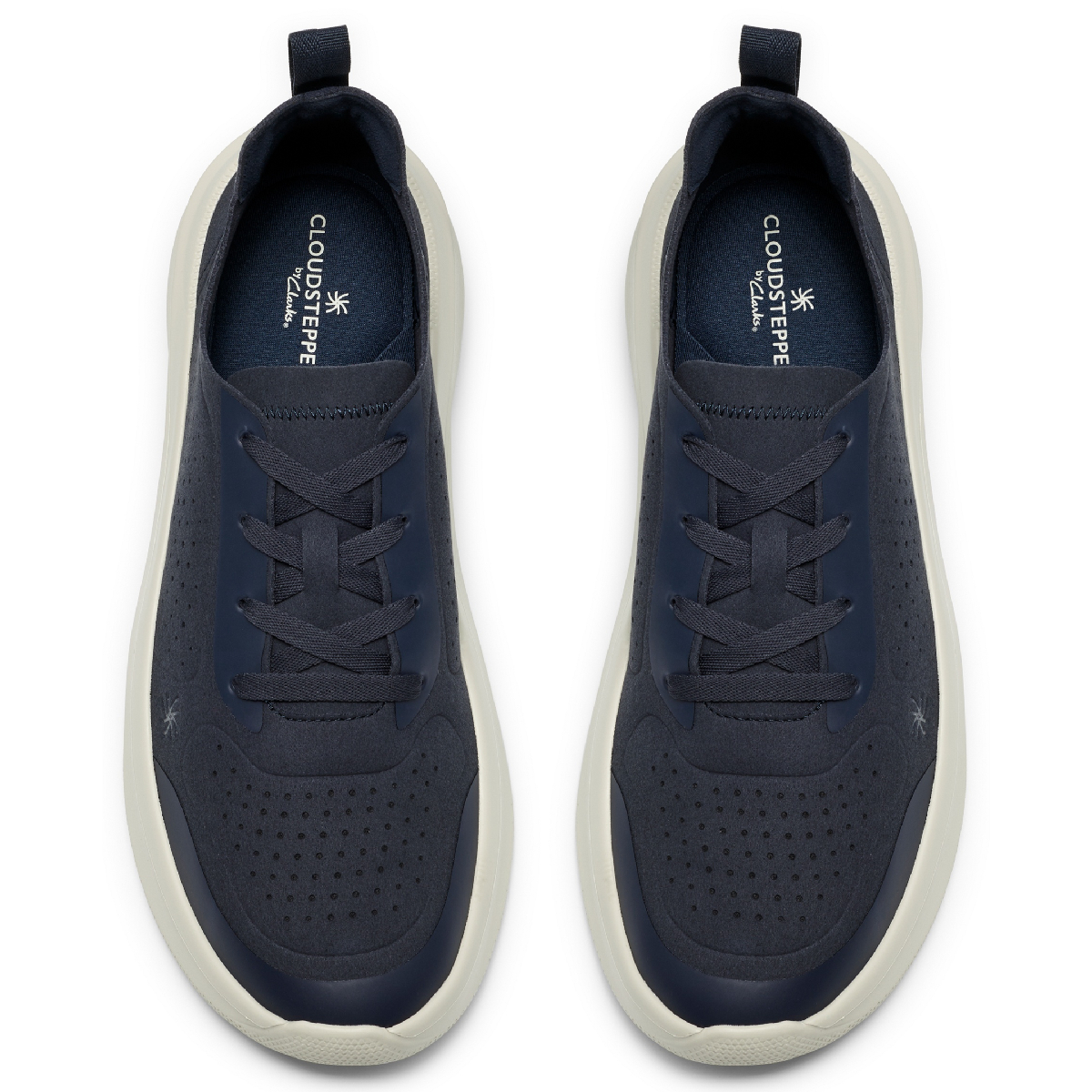 Mens Clarks® Cloudsteppers Solevana Tie Athletic Sneakers