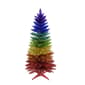 Kurt S. Adler 4ft. Foil Rainbow Christmas Tree - image 1