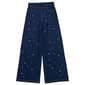 Girls (7-16) Star Ride® Wide Leg Studded Knit Denim Pants - image 2