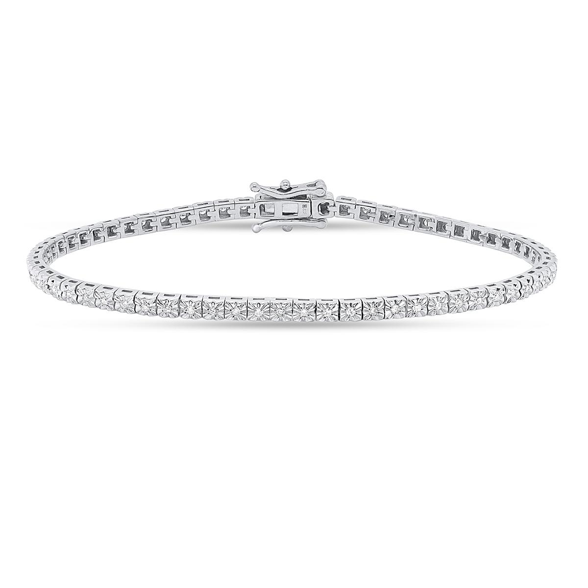 Nova Star® 1/2ctw. Lab Grown Diamond Tennis Bracelet