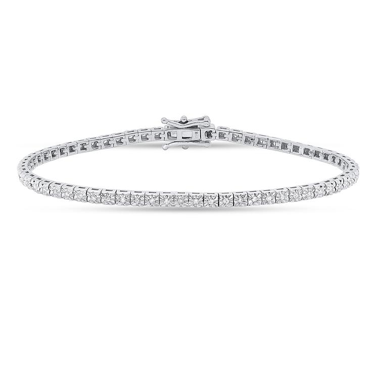 Nova Star(R) 0.50ctw. Lab Grown Diamond Tennis Bracelet