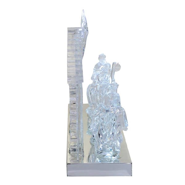 Kurt S. Adler 8.7in. Light-Up LED Musical Nativity Scene
