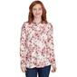 Womens Emaline Washington Long Sleeve Cowl Neck Top - image 1