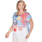 Plus Size Hearts of Palm Smooth Sailing Stripe Beach Scene Tee - image 3