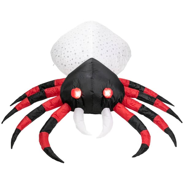 Northlight Seasonal 4ft Inflatable Halloween Outdoor Spider
