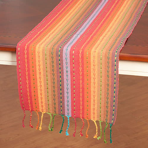 Phoenix Striped Dobby Runner - 13x72 - image 