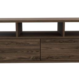FM FURNITURE Hamburg Dark Walnut TV Stand