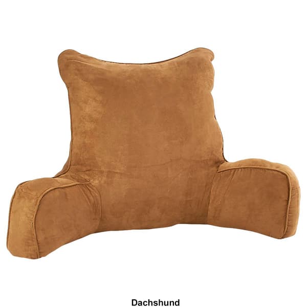 Sutton Place Oversized Microsuede Bed Rest Pillow