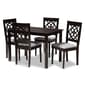 Baxton Studio Renaud 5pc. Wood Dining Set - image 6