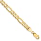 Gold Classics&#40;tm&#41; 5.50mm. 14k Concave Open Figaro Bracelet - image 1