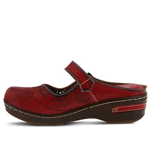 Womens L&#8217;Artiste by Spring Step Aneria Clogs- Red