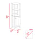 FM FURNITURE Arctic Linen Cabinet - image 7