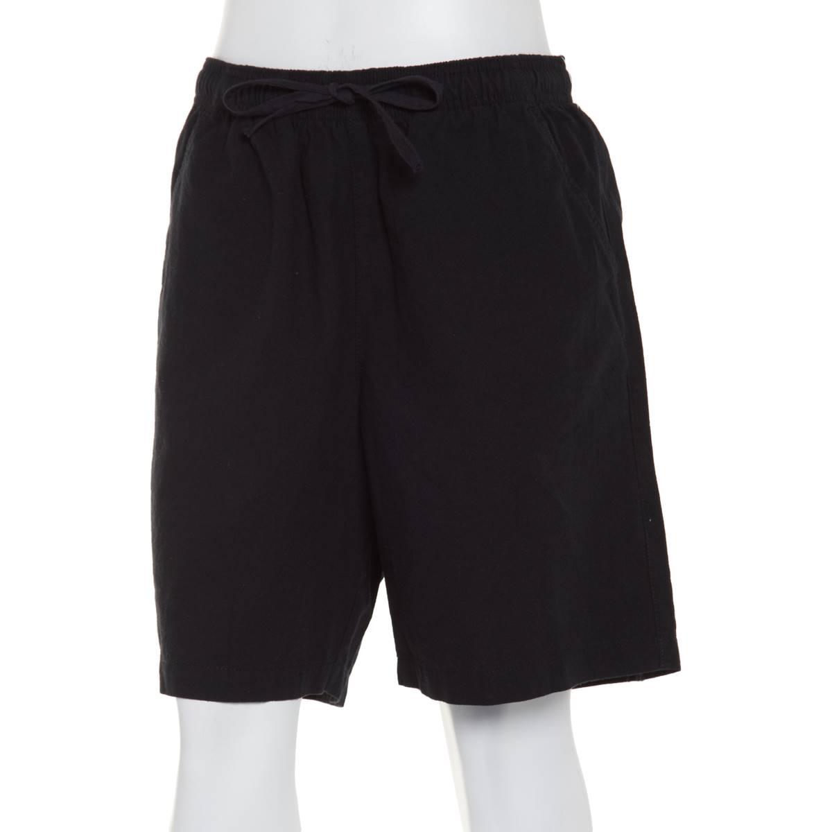 Plus Size Erika Lucy Solid Shorts