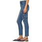 Womens Democracy "Ab"solution® High Rise Paisley Embroidery Jeans - image 3