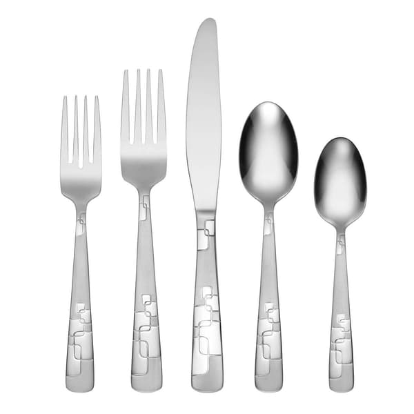 Oneida Quadratic 20pc.Everyday Flatware Set