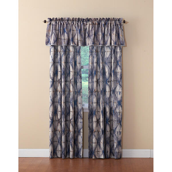 Keenan Ikat Print Room Darkening Valance - 54x18 - image 