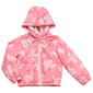 Toddler Girl Pink Platinum Butterfly Windbreaker - image 1