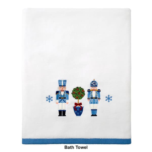 Avanti Nutcracker Trellis Towel Collection