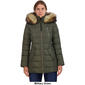 Womens Nautica Puffer Jacket with Faux Fur Hood - image 4