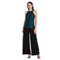 Petite R&M Richards Sleeveless Lace Halter Neck Jumpsuit - image 1