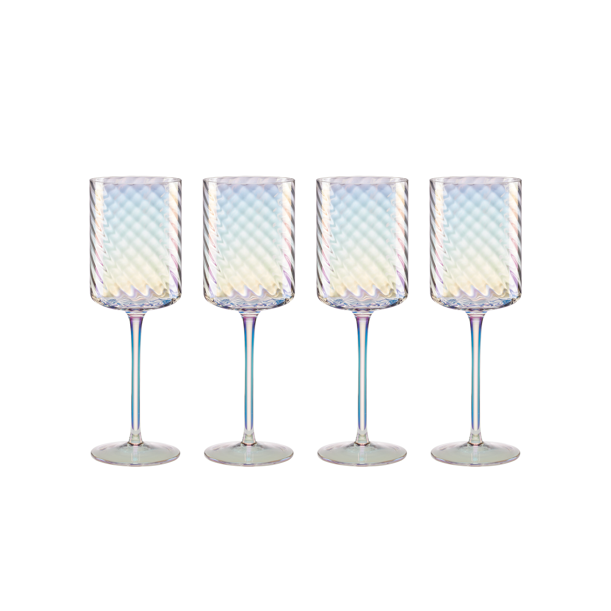 Lenox(R) Tuscany Classics Iridescent Red Wine Glasses - Set of 4