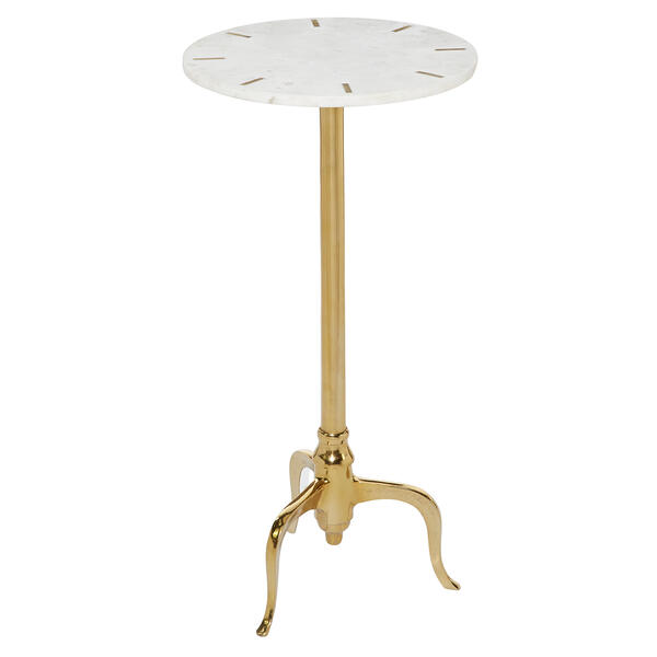 9th & Pike&#40;R&#41; Marble Contemporary Accent Table - image 