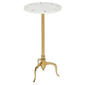 9th & Pike&#40;R&#41; Marble Contemporary Accent Table - image 1