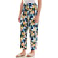 Womens Zac & Rachel Pull On Floral Wide Leg Pants - image 3