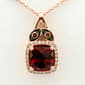 Le Vian(R) Pomegranate Garnet(tm) Chocolate & Vanilla Diamonds Pendant - image 1