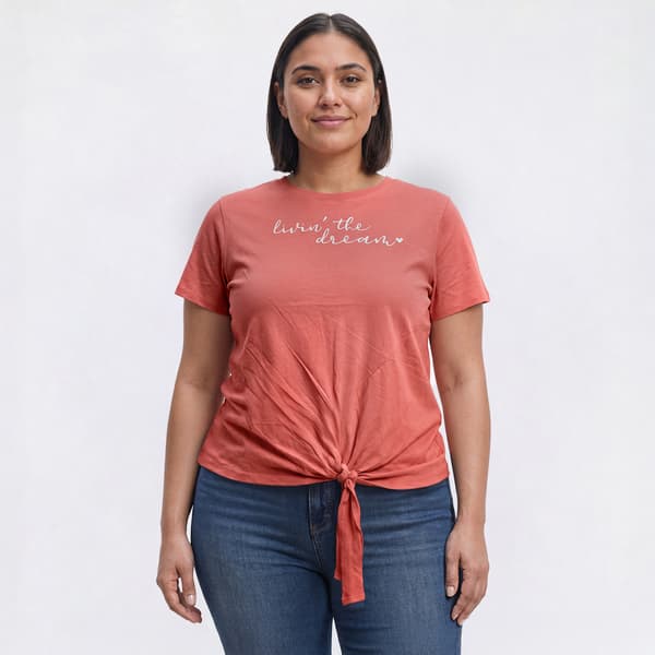 Plus Size Bare Your Soul By Sweet Soul Livin'' The Dream Tee - image 
