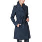 Womens BGSD Waterproof Hooded Belted Trench Coat - image 6