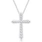 Nova Star&#40;R&#41; 1/4ctw. Lab Grown Diamond Cross Pendant Necklace - image 1