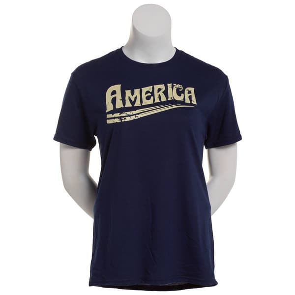 Womens Short Sleeve America Tee - image 