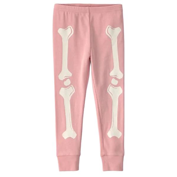 Toddler Girl Carter’s® 2pc. Glow-in-the-Dark Skeleton Pajama Set