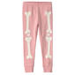 Toddler Girl Carter’s® 2pc. Glow-in-the-Dark Skeleton Pajama Set - image 3