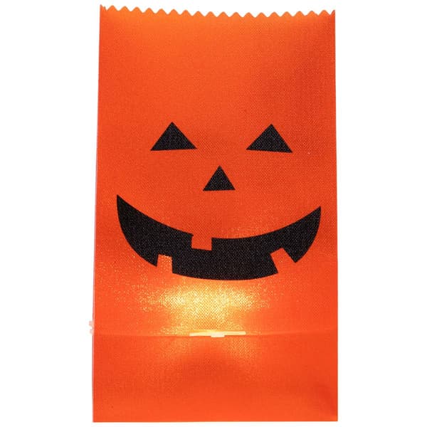 Northlight Seasonal 3pk. Jack-O-Lantern Luminary Pathway Markers