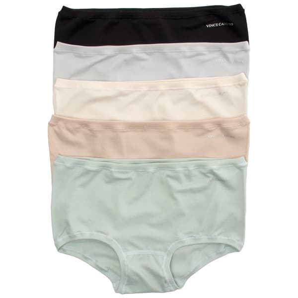 Womens Vince Camuto 5pk. Seamless Boyshort Panties VC31175 - image 