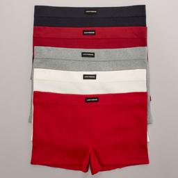 Womens Lucky Brand 5pk. Boyshorts Panties - LVD45772