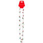 Silver-Tone Oval Link Bell Necklace - image 1