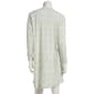 Womens Poppy & Clay Long Sleeve Floral Nightshirt -Ivory/Green - image 3
