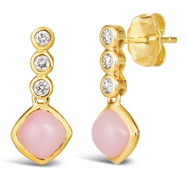 Le Vian(R) Honey Gold(tm) Pink Opal Nude Diamonds(tm) Drop Earrings - image 