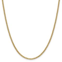 Gold Classics(tm) 2.40mm. Semi-Solid Anchor Chain Necklace