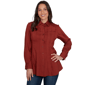 Plus Size Skyes the Limit Urban Heirloom Button Down Blouse - image 1