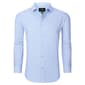 Mens Tom Baine Slim Fit Performance Geo Dress Shirt - Blue - image 2