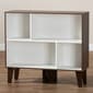 Baxton Studio Senja Two-Tone 4 Shelf Bookcase - image 6